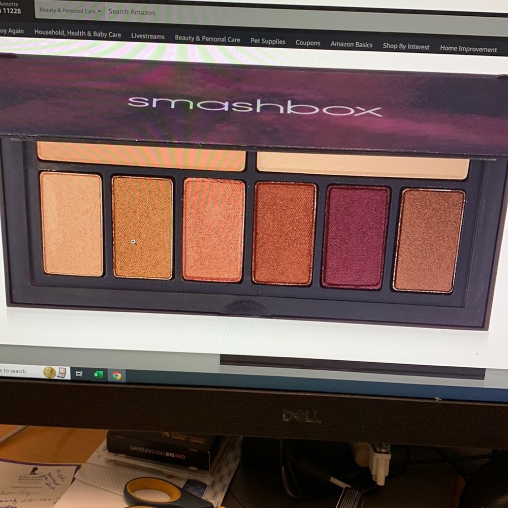Smashbox cover shot major metals eye palette